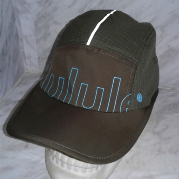 NWT Lululemon Insulated Drawcord Hiking Cap Hat Size L/XL (COBN/ELTU) - Picture 2 of 8